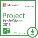 Microsoft Project Professional 2016 1 PC With License Key Download Link